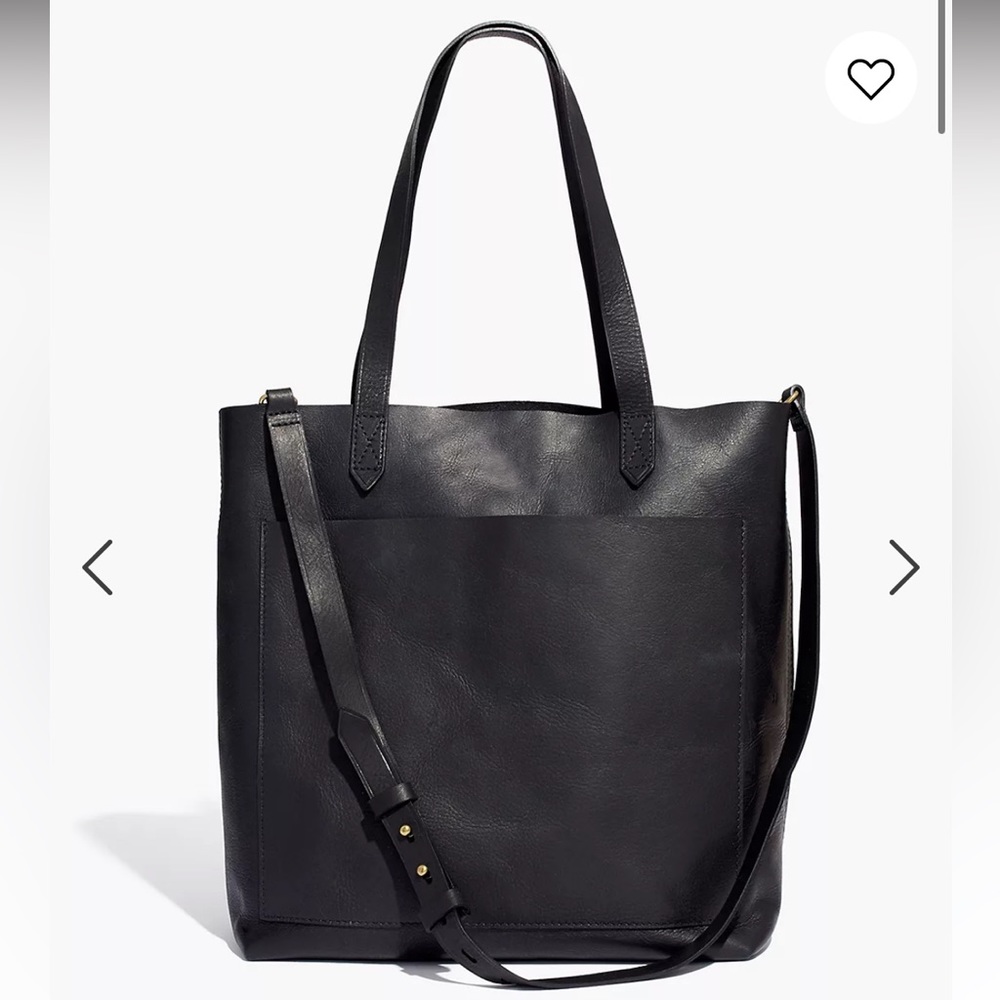 Madewell Medium leather tote bag